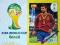 WORLD CUP BRASIL 2014 GERARD PIQUE HISZPANIA KARTA