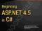 BEGINNING ASP .NET 4.5 IN C# Matthew MacDonald