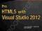 PRO HTML5 WITH VISUAL STUDIO 2012