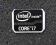 070 Naklejka Intel INSIDE Core i7 Black Edition
