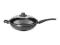 IKEA SKANKA WOK Z POKRYWKĄ SZARY, 28 CM TEFLON