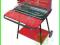 GRILL węglowy regulowany 2 x ruszt 54 cm kółka