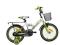 ROWER BMX 18 WHITE/GREEN MBIKE TYLKO U NAS