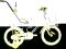 ROWER BMX 16 WHITE/GREEN MBIKE TYLKO U NAS