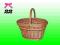 22.KOSZ,KOSZYK NA ZAKUPY,GRZYBY,PREZENT WIKLINA !!