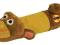 Petstages Pluszowa Małpka z piszczałkami PS633