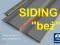 SIDING beż panele boazeria elewacja PCV Boryszew