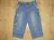 SPODENKI,RYBACZKI JEANSOWE CHŁOPIĘCE R.140 CM