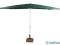 Parasol prostokątny z korbą zielony Parasol prostokątny z korbą zielony