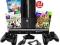KONSOLA XBOX 360 SLIM 4GB+2xPAD+KINECT+27 GIER
