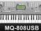 KEYBOARD-ORGANY MQ-808 USB- 54 kl LCD