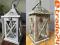 Latarnia Lampion Drewniane Lampiony do Domu Ogrodu