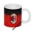 AC Milan Kubek Gigant 500ml Czerwono/Czarny