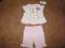 Komplet tuniczka spodenki lato 56 nowy Cool Club