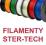 FILAMENT DRUKARKA 3D PLA 3mm CZERWONY 1KG SZPULA