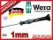 wkrętak śrubokręt precyzyjny płaski WERA 1mm,