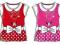 T-SHIRT MYSZKA MINNIE / czerwona 104