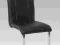 krzesło DESIREE nowoczesne chrom R5096-02 czarne