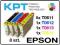 8x Tusz Epson T0611 XL CHIP DX3850 DX4800 DX4850