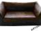 SOFA SKÓRZANA - MEBLE KOLONIALNE - ART DECO