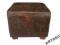 PUFA SKÓRZANA - MEBLE KOLONIALNE - ART DECO