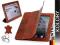 Cognac STILGUT Futerał Apple iPad 3 4 Etui SKÓRA