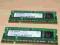 Pamięć do laptopa 2x 1gb ddr2