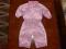Różowy dresik LONSDALE / 6-12m / stan BDB /