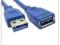 Przedłużacz Kabel USB 3.0 AM-AF SZYBKI 0,3M