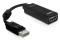 DISPLAYPORT(M)- HDMI-I(F)(24+5) DUAL 20CM DELOCK