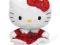 HELLO KITTY - Maskotka 15cm - świąteczna ŚNIEŻYNKA