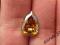 WIELKI DIAMENT PEAR 4,00ct FANCY COGNAC