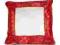 Poszewka 40x40 Czerwona 200g/m2 Sublimacja Poszewka 40x40 Czerwona 200g/m2 Sublimacja