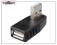 Adapter Kątowy USB 2.0 PRAWY wtyk - gniazdo