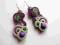Kolczyki sutasz soutache lato
