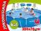 BASEN OGRODOWY stelażowy Bestway 366x76 6w1 56062