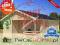 Drewniany domek letniskowy dom WŁOCHATKA B 49,85m2