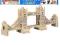 PUZZLE DREWNIANE 3D PRZESTRZENNE MOST TOWER BRIDGE