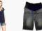 JEANSOWE SPODENKI CIĄŻOWE ~H&amp;M~ Roz.44