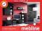 Meble systemowe SAMBA 1 ciemna salon tanio MEBLINE