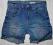 H&amp;M super SZORTY JEANS marszczone nogawki *140