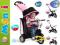 SMART TRIKE Rowerek 4w1 CHIC Czarno-Róż WIELOETAP