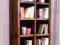 Biblioteczka Walnut PALISANDER Indyjskie Mandallin
