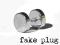 5m FAKE PLUG TUNEL 8mm SILVER STAL CHIRURGICZNA