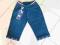 PERFECT spodnie 3/4 bermudy  chłopiec 146 niebiesk