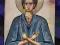 IKONA Święty Jan Ruski, ręcznie pisana, akryl