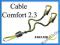 Edelrid Cable Comfort 2.3 via ferrata lonża