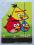 Angry Birds Teczka Tekturowa z gumką Oryginał 5704