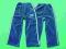 ola-sklep spodnie dresowe dresy welur JEANS 128