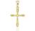 Krzyżyk złoty próba 585 0.8g